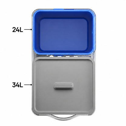 EKO - Extraíble - Cubo 34 L + 24 L