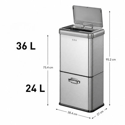 EKO - Vintage - Cubo Sensor 32 L + 18 L