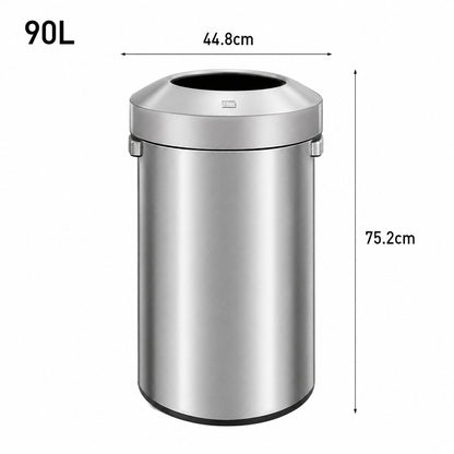 EKO - Urban - Cubo Comercial con Apertura Superior 90 L