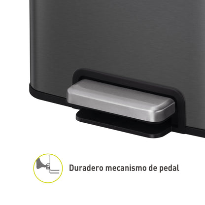 EKO - Madison - Cubo Pedal 30 L Negro