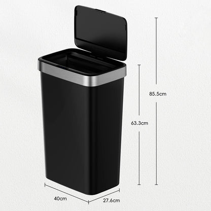 EKO - Hana - Cubo Sensor 50 L Negro