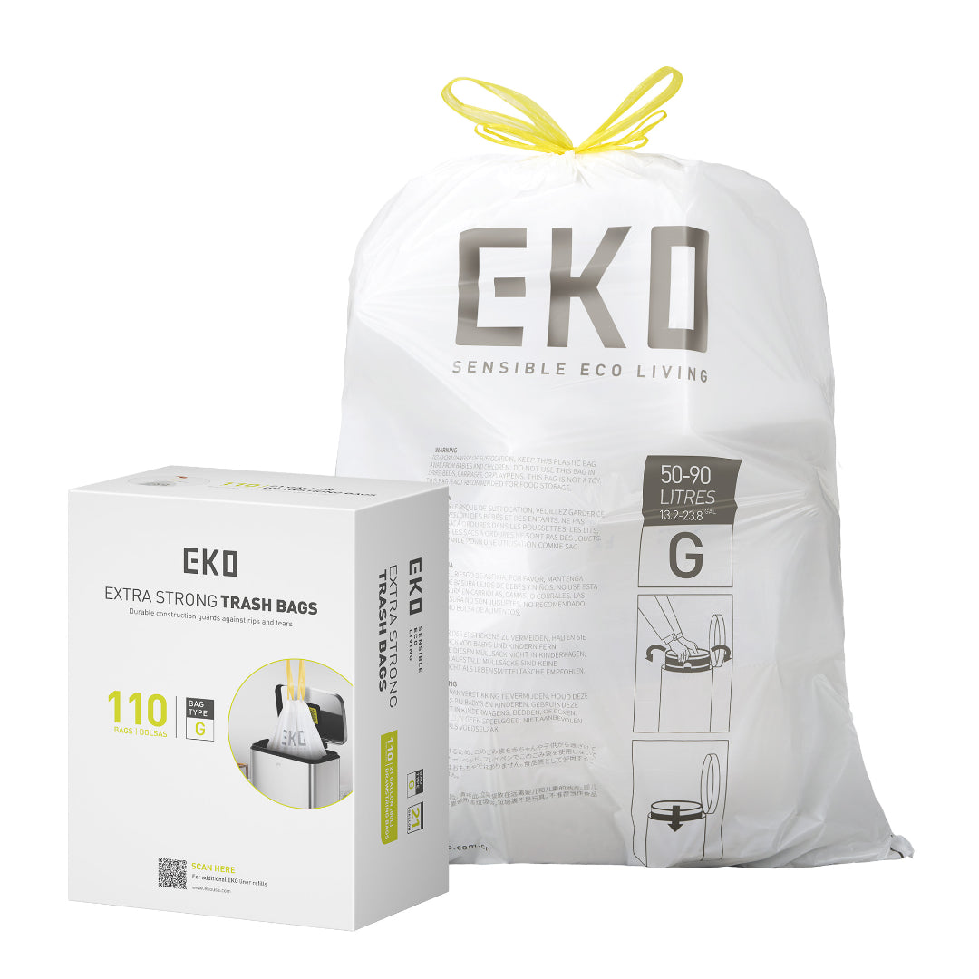 EKO - Bolsas de Basura G 50–90 L (110 Unidades)