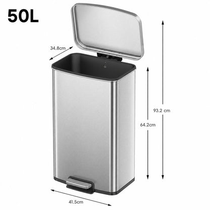 EKO - Titus - Cubo Pedal 50 L