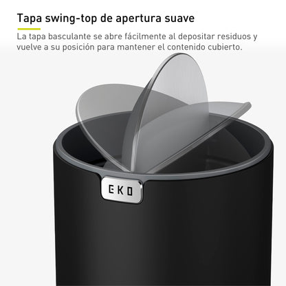 EKO - Fandy - Cubo 2,2 L Negro