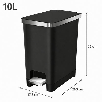 EKO - Hana - Cubo Pedal 10 L Negro