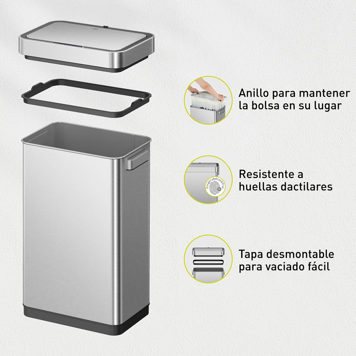 EKO - Mirage - Cubo Sensor 50 L