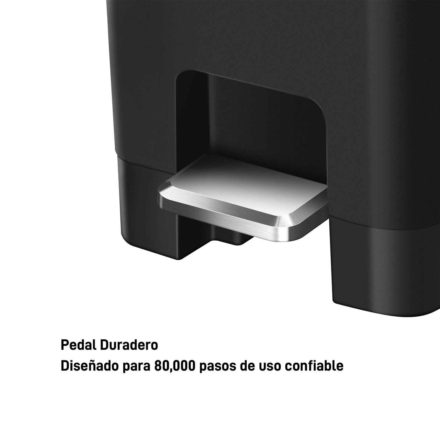 EKO - Hana - Cubo Pedal 30 L Negro