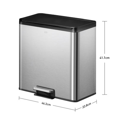 EKO - Essential - Cubo Pedal 15 L + 15 L