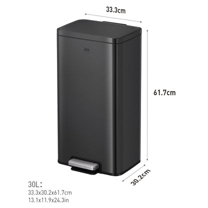 EKO - Madison - Cubo Pedal 30 L Negro