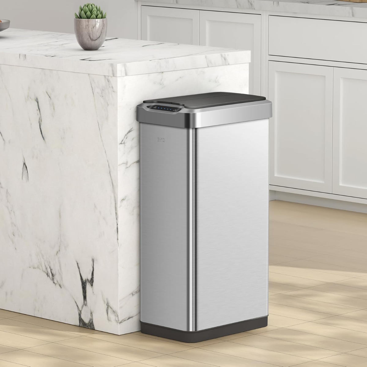 EKO - Mirage - Cubo Sensor 50 L Plata