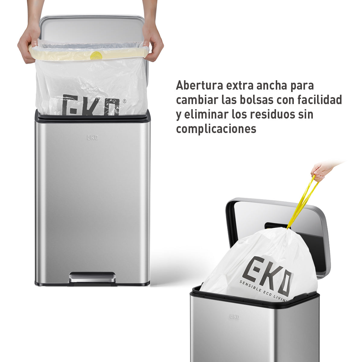 EKO - Madison - Cubo Pedal 50 L