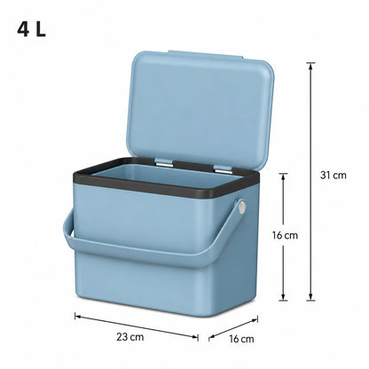 EKO - Caddy - Cubo 4 L Azul