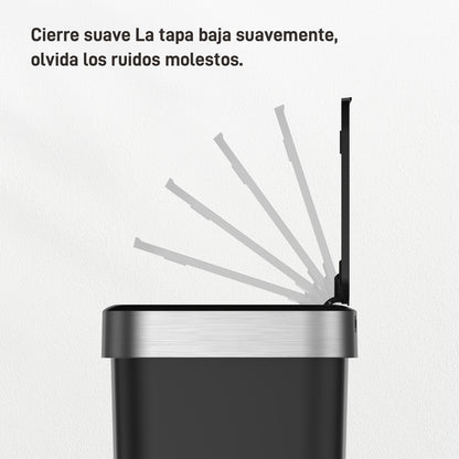 EKO - Hana - Cubo Sensor 50 L Negro