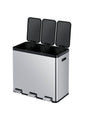 EKO - Essential - Cubo Pedal 20 L + 20 L + 20 L