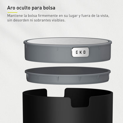 EKO - Fandy - Cubo 2,2 L Negro