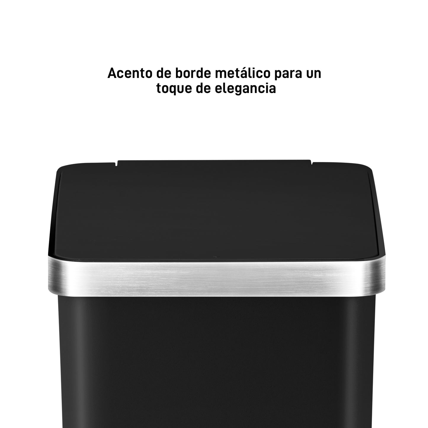 EKO - Hana - Cubo Pedal 10 L Negro