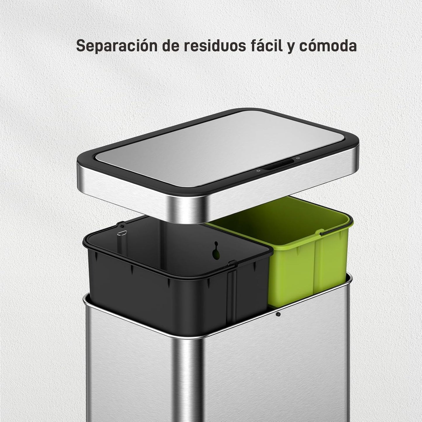EKO - Econova - Cubo Sensor 30 L + 30 L