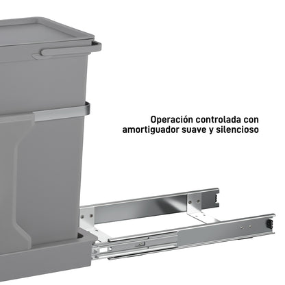 EKO - Extraible - Cubo 20 L + 15 L