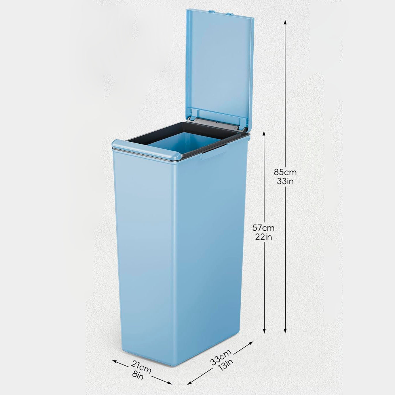 EKO - Morandi - Cubo Sensor 30 L Azul