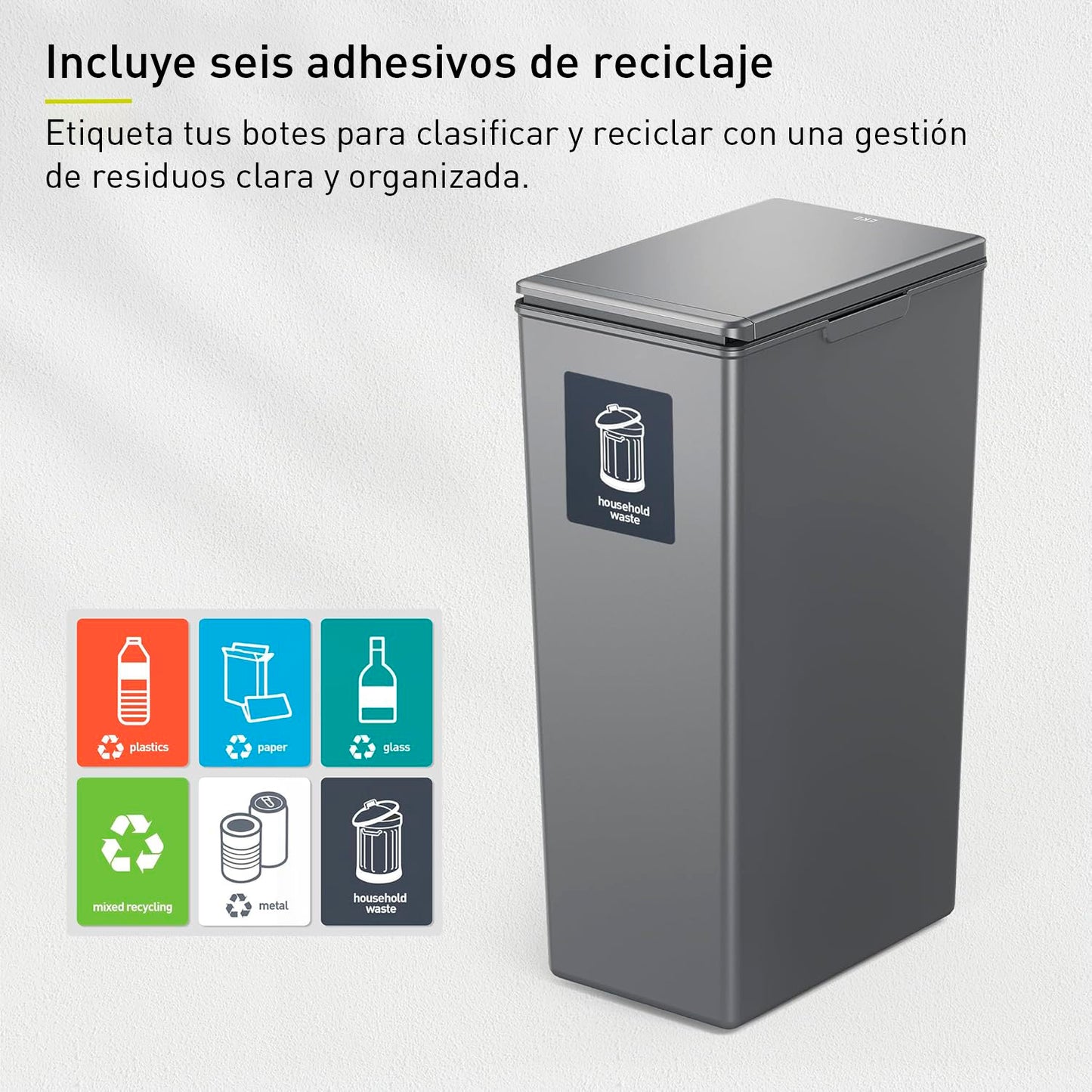 EKO - Morandi - Cubo Sensor 40 L