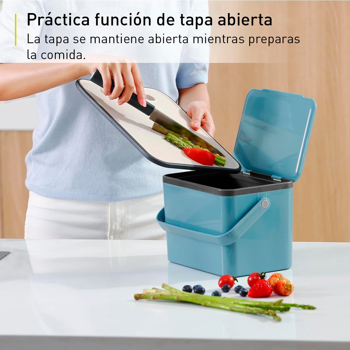 EKO - Caddy - Cubo 4 L Azul