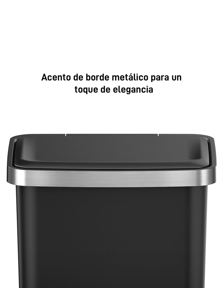 EKO - Hana - Cubo Pedal 45 L Negro