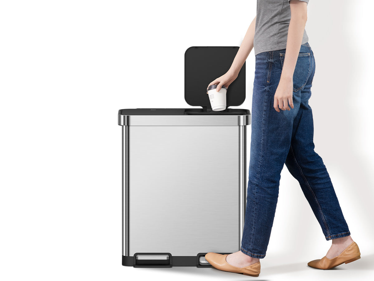 EKO - Hana - Cubo Pedal 40 L + 28 L